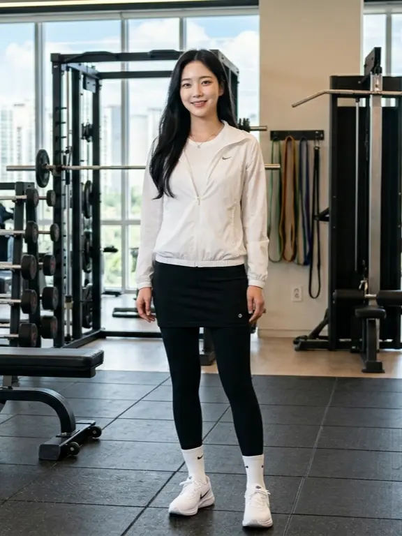 NuttyFrame7824의 여사친과 헬스장
