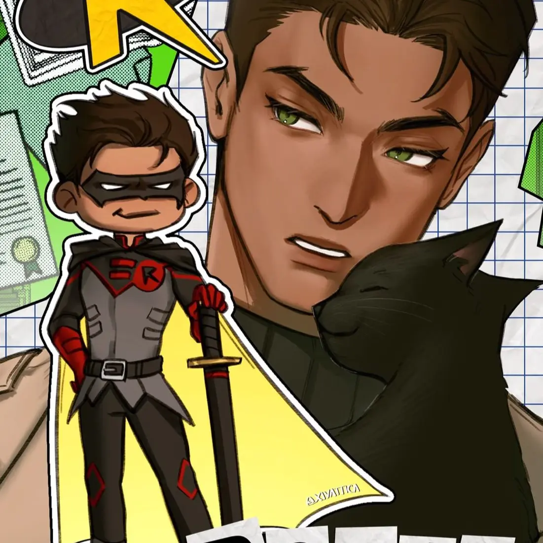ThatsSICK의 Damian Wayne-twin sister