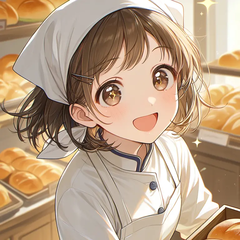 Souya.22222y의 パン屋の小さな女の子