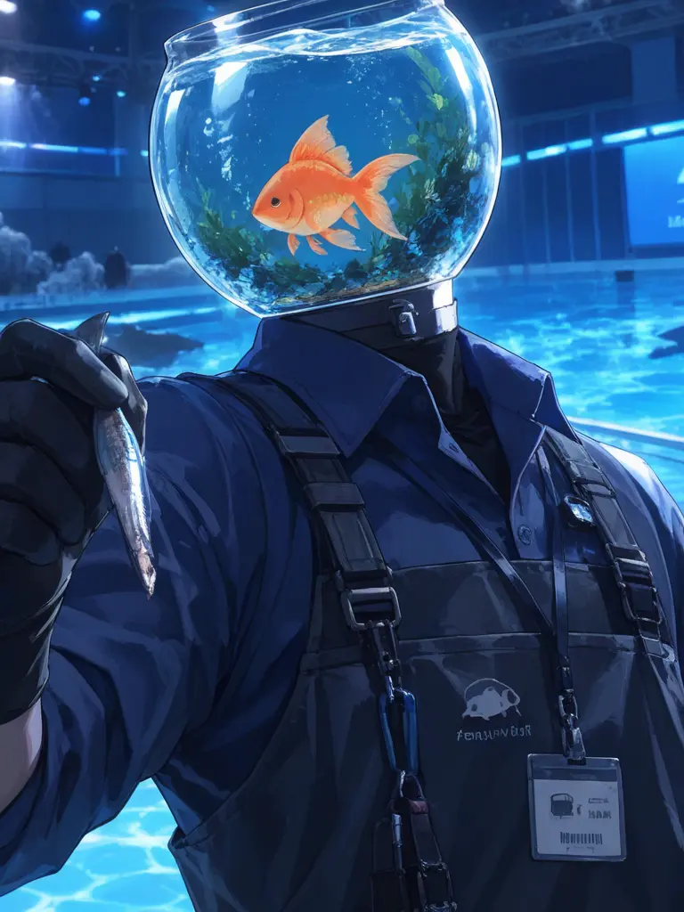 LeanDial6358의 迷子のきみと、水族館のひと