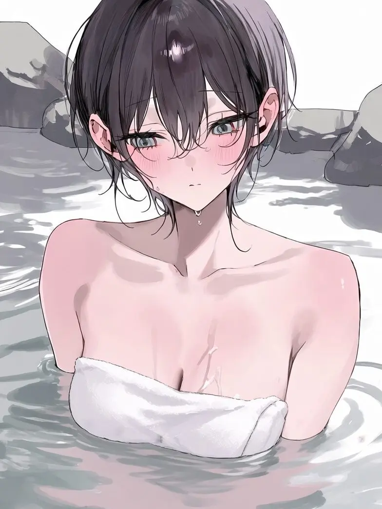 tabetaroudayo의 混浴に行くと上司がいた