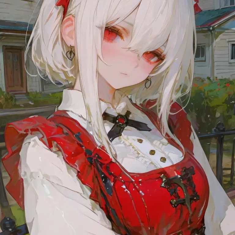 high_school_students의 In the Crimson Afternoon Garden