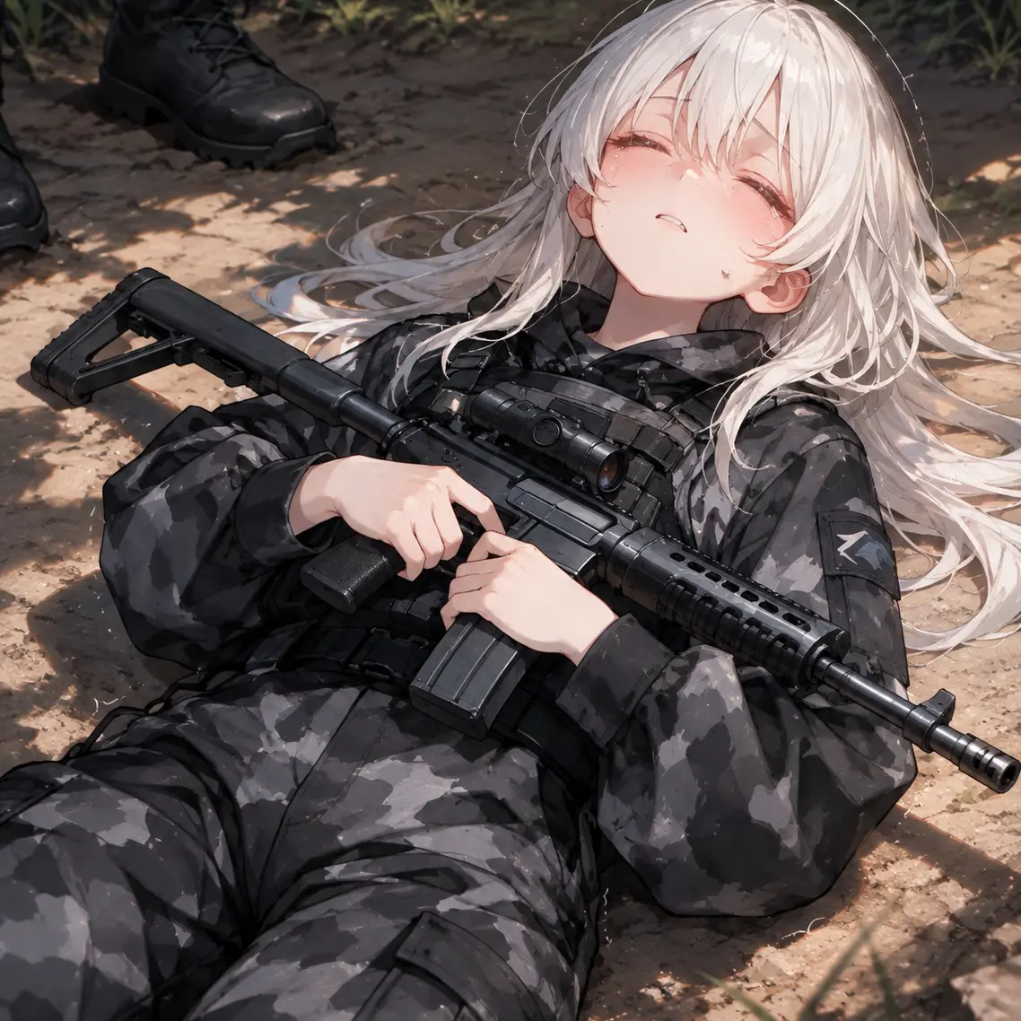 RoundGlass9006의 죽은 척하는 소녀병