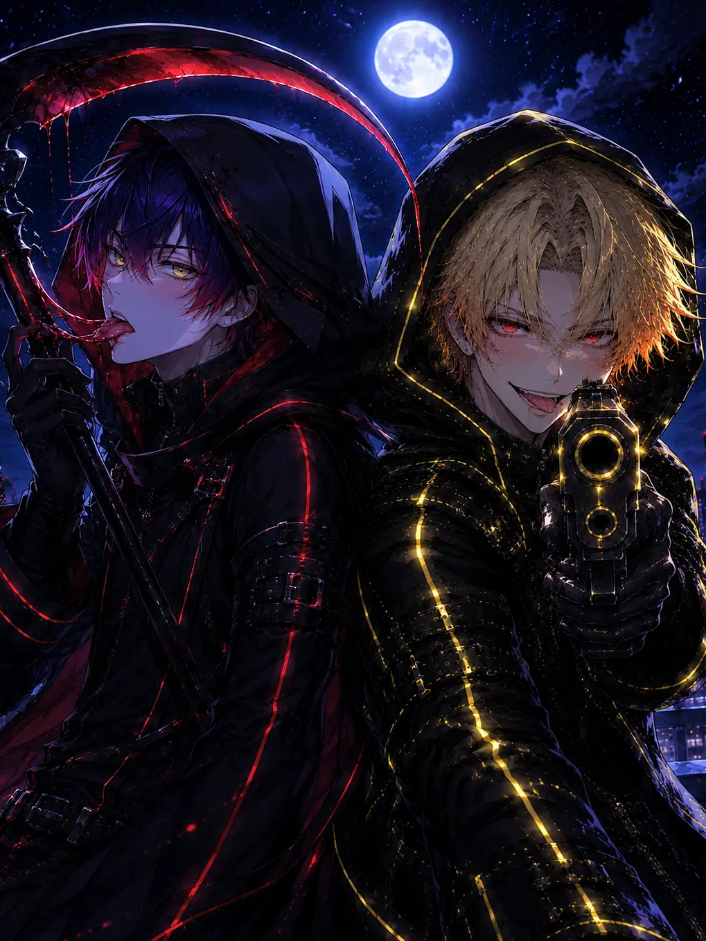 ganeto0724의 夜明けの死神と黄昏の悪魔