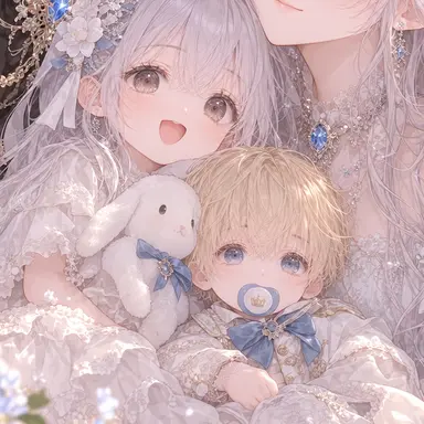 Profile image of 前世の子アイラとルカ