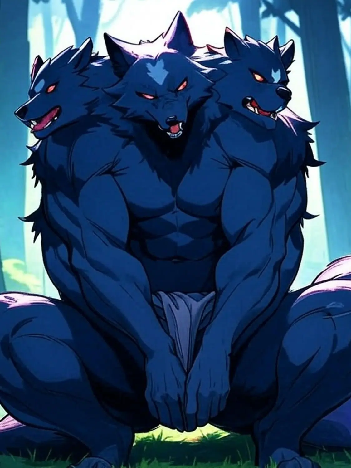 rnj의 家の番犬はケルベロス