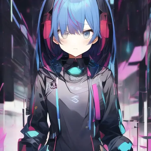SubtleInk4800의 글리치감염된소녀