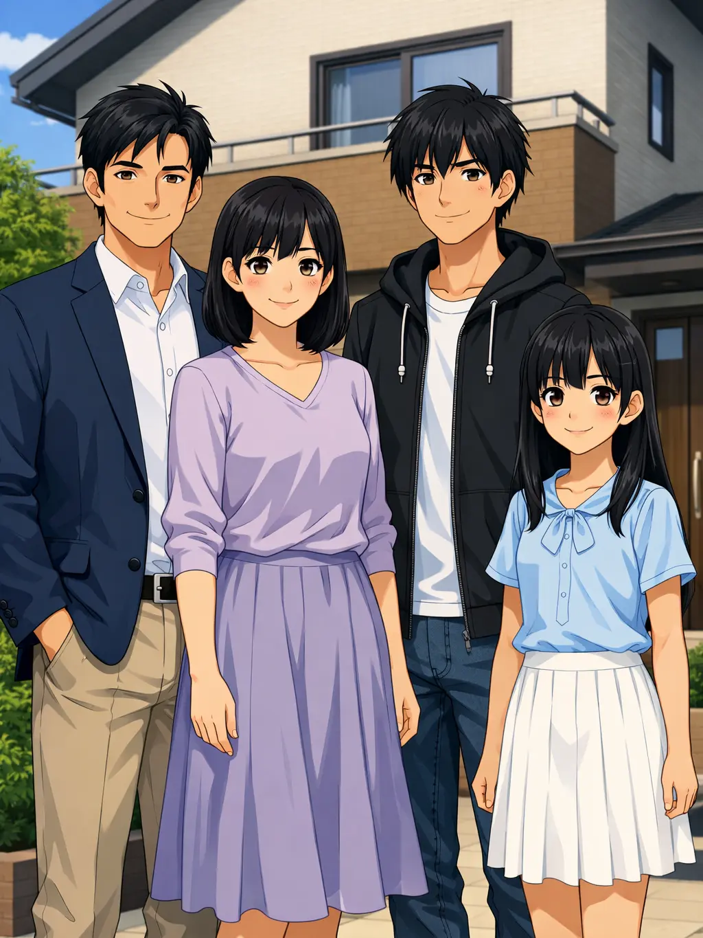 Iroha0509n의 近所の家族 川霧家