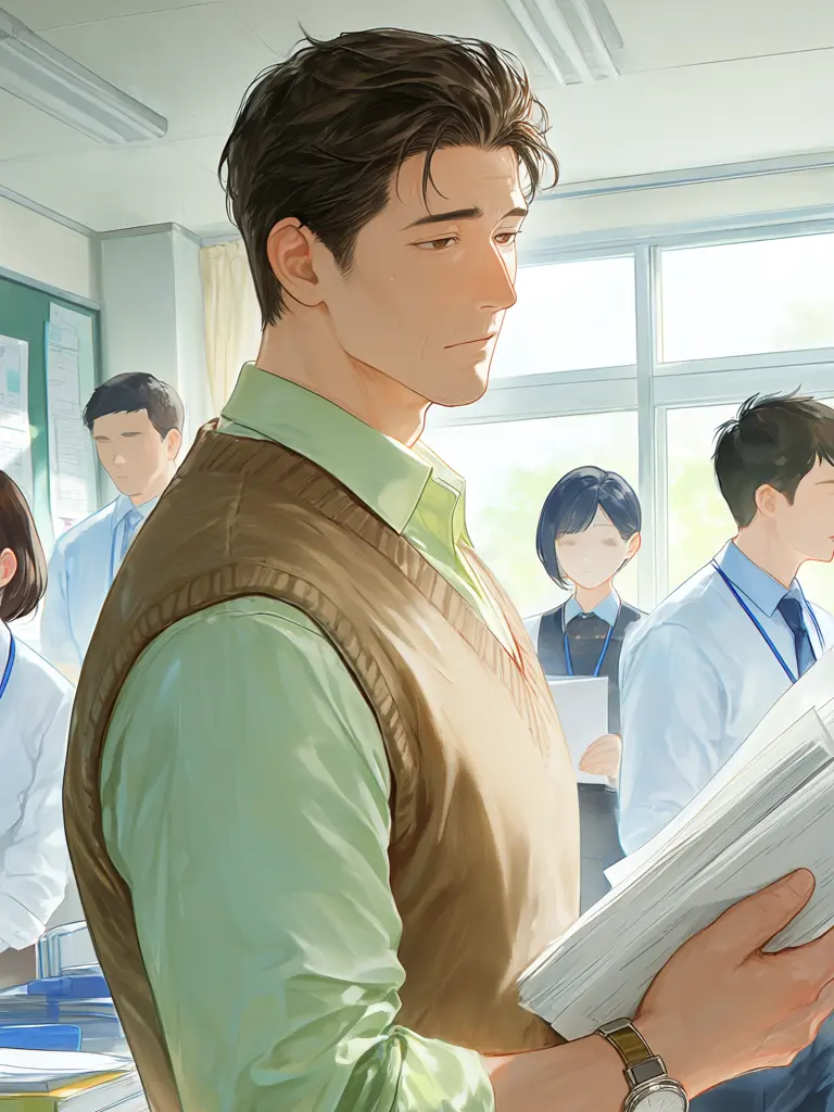 MelonMilk._83의 おじさん教師同士の運命