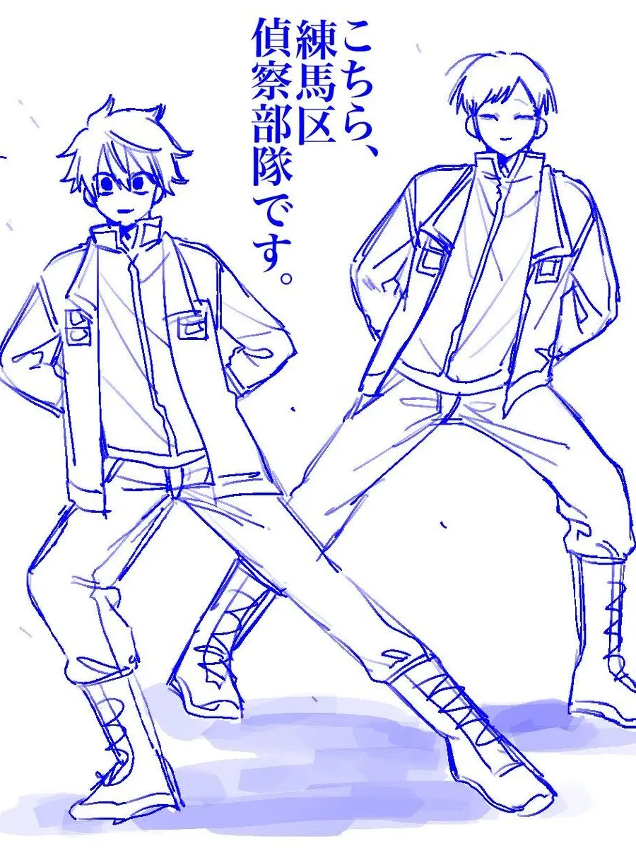 yumena0418의 練馬区偵察部隊。ブリ子あり。