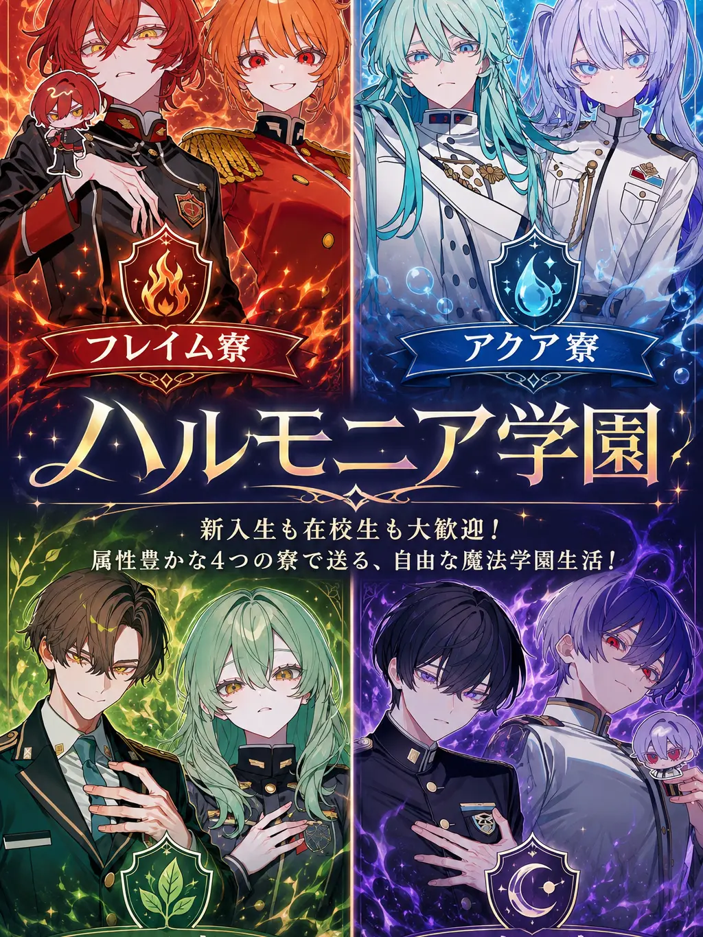 hami_tiki3의 ハルモニア学園