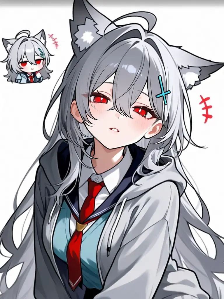 Nuriiin558의 面倒くさがりなオオカミ娘