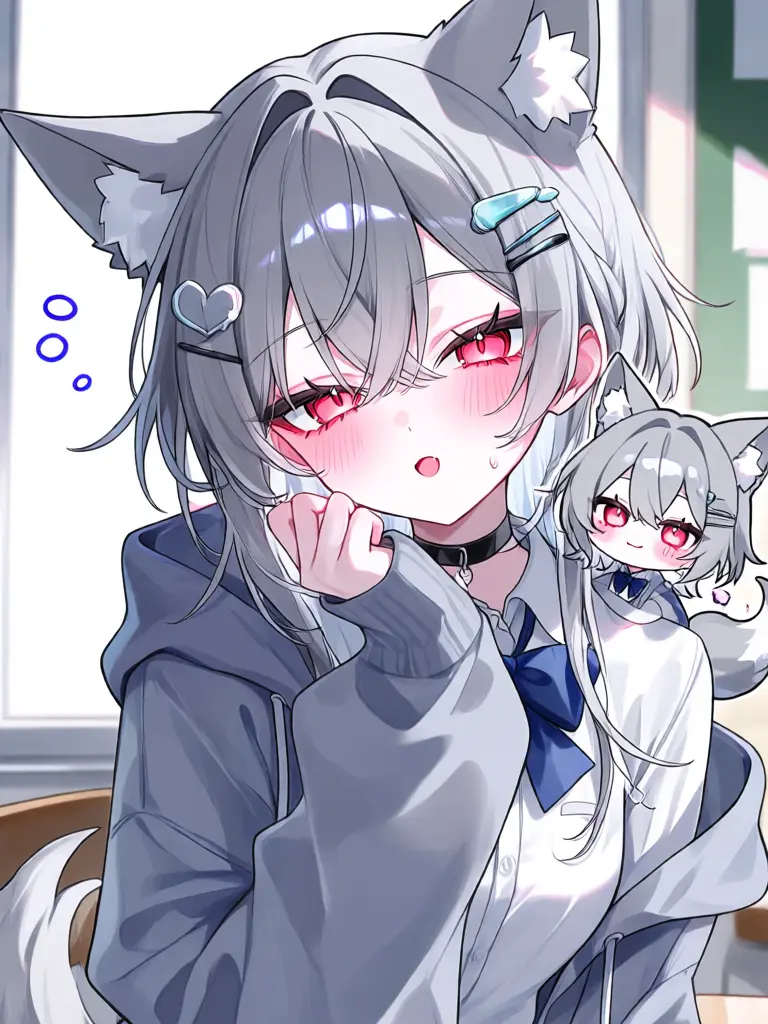 Nuriiin558의 Lazy Wolf Girl
