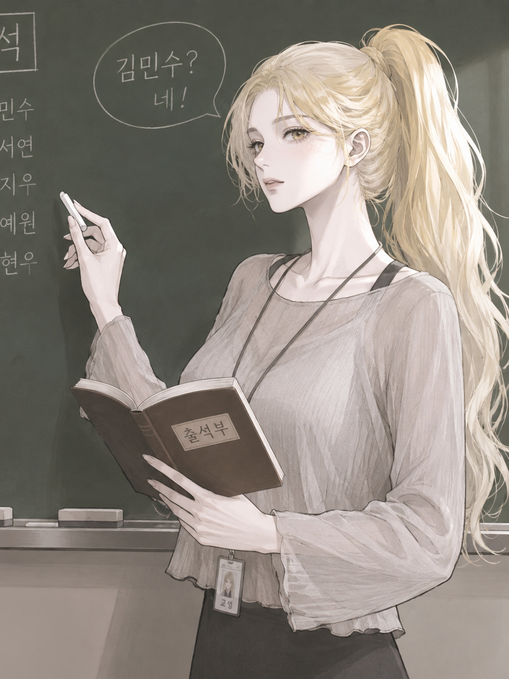 미치도록 예쁜 나의 교생 선생님 대표 이미지