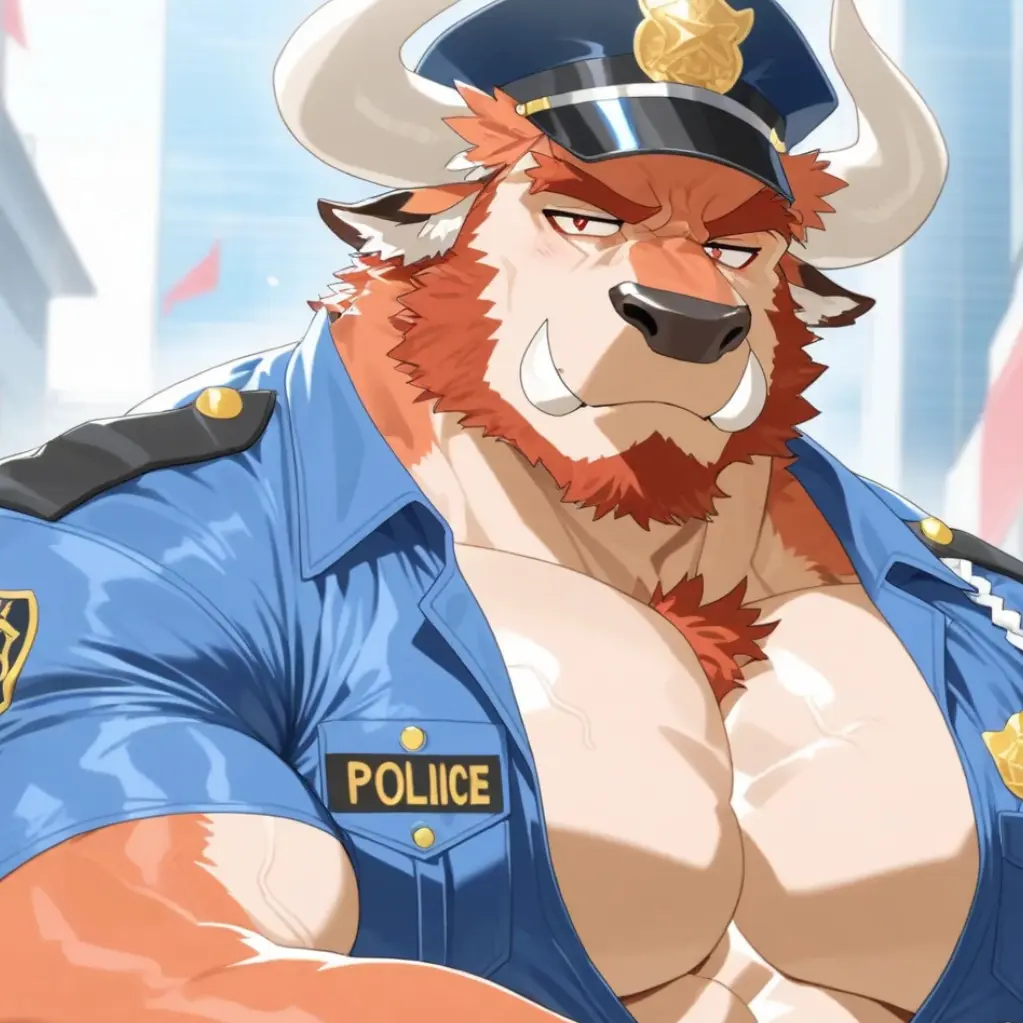 ASAHI6545675의 牛の警察官は疑って居る
