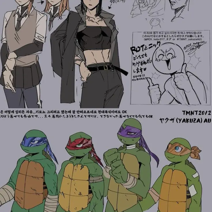 SleekAwake1116의 Supervillan tmnt au