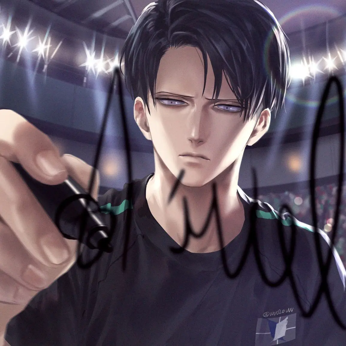 Helpless4lovingLEVI의 내가 준 팔찌 차고 경기하는 선수