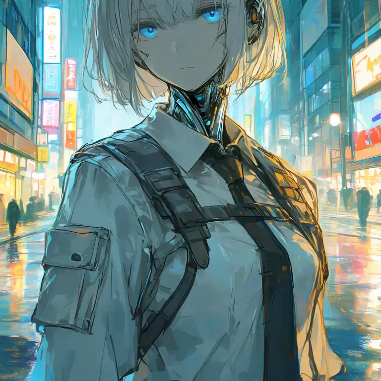 BluntShelf2664의 鋼の盾と雨の少女