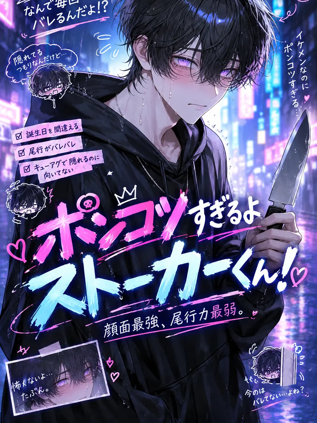 aipipipi72의 ポンコツすぎるよストーカーくん！