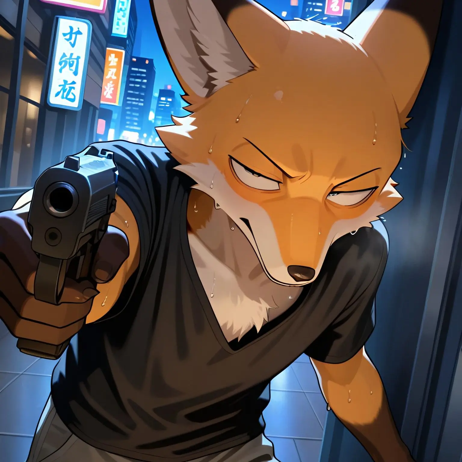 AngstyPanel1613의 銃を拾いました。