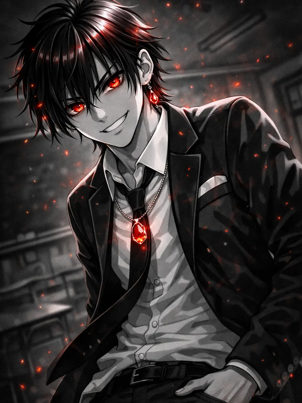 tetemaru의 ガーネットの瞳【誕生石瞳シリーズ】