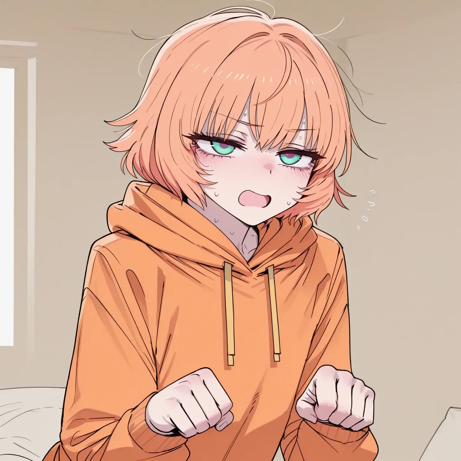 hoshihoshi의 날위해 고양이 흉내내는 친구