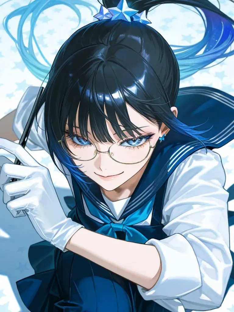 poporon_poporun의 【GL/栄養少女戦士】ミネラルブルー