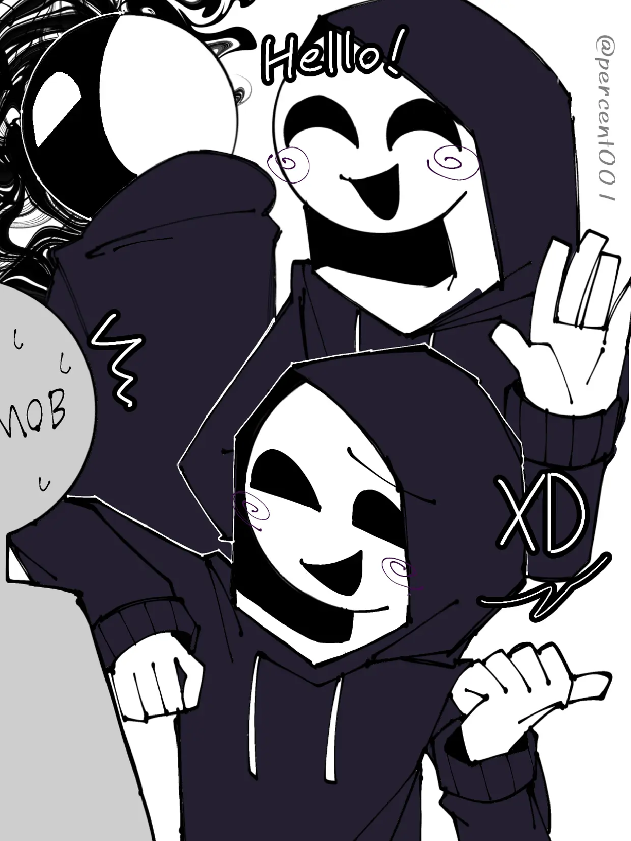 percent001의 🖤💜 ✮*｡ﾟ