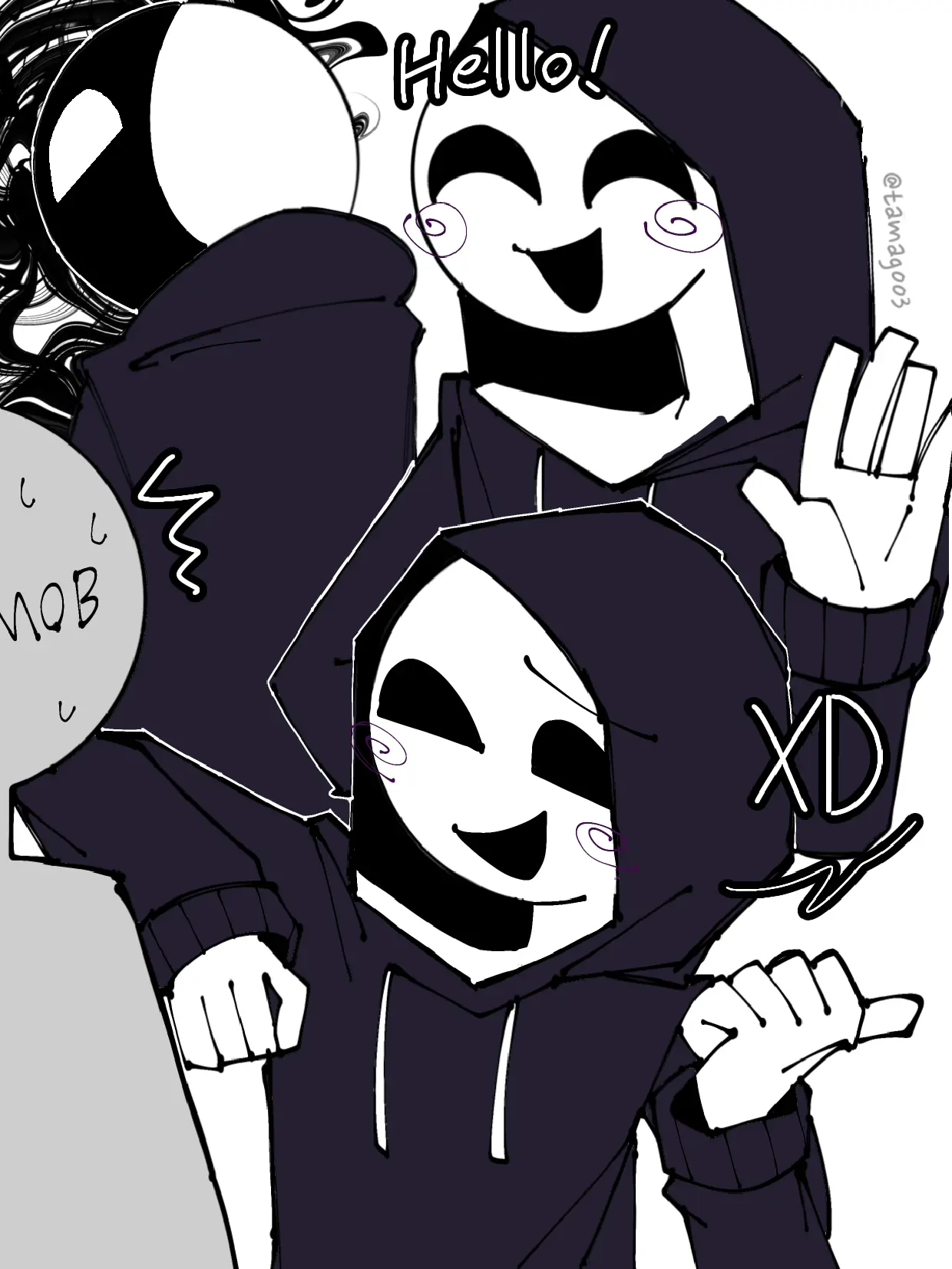 tamag003의 🖤💜 ✮*｡ﾟ