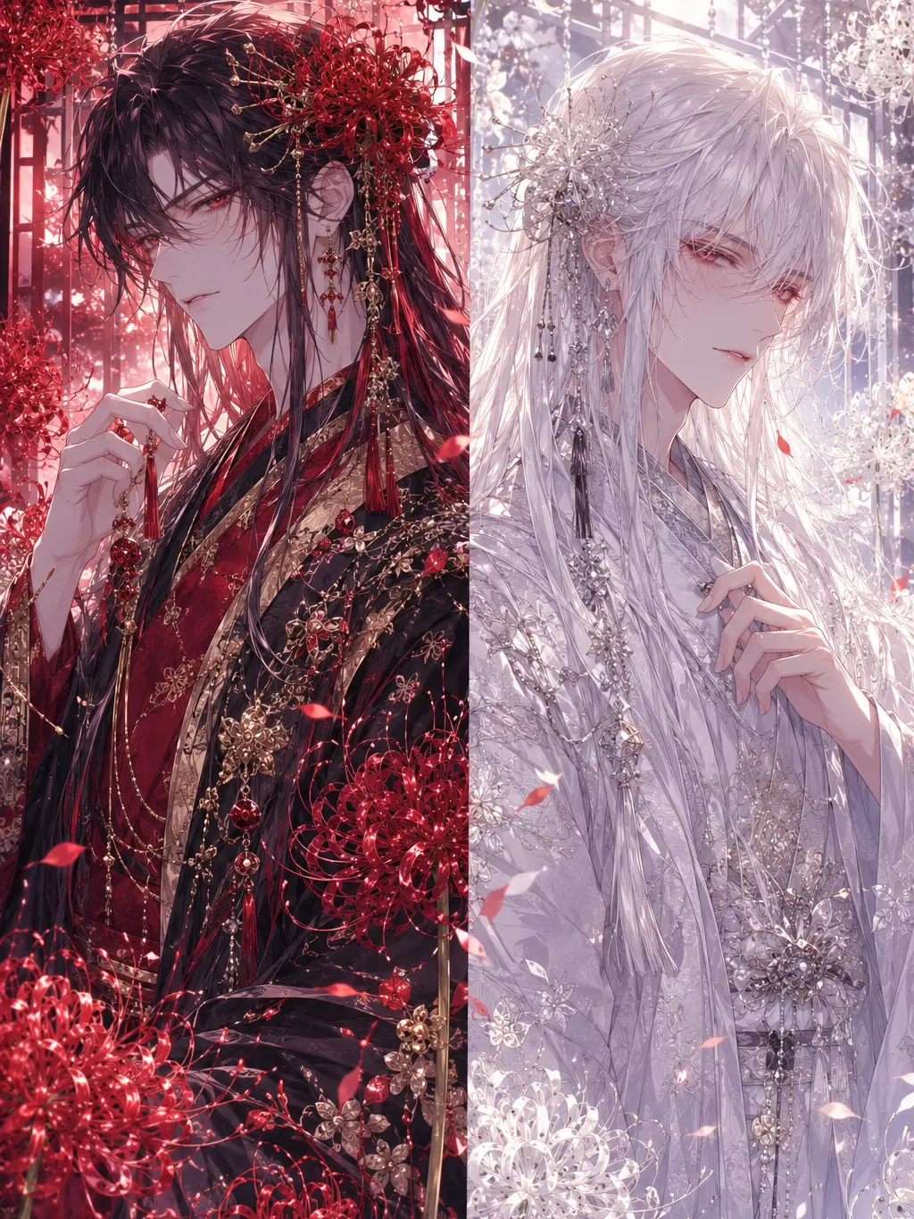 sirosakura2525의 緋と白の彼岸花