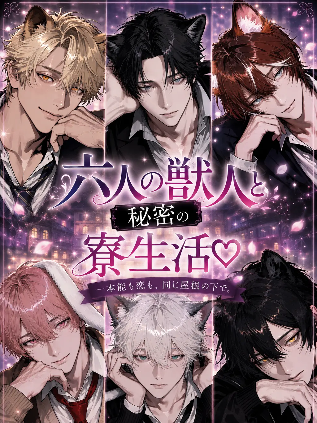 user1__s3의 六人の獣人と秘密の寮生活♡