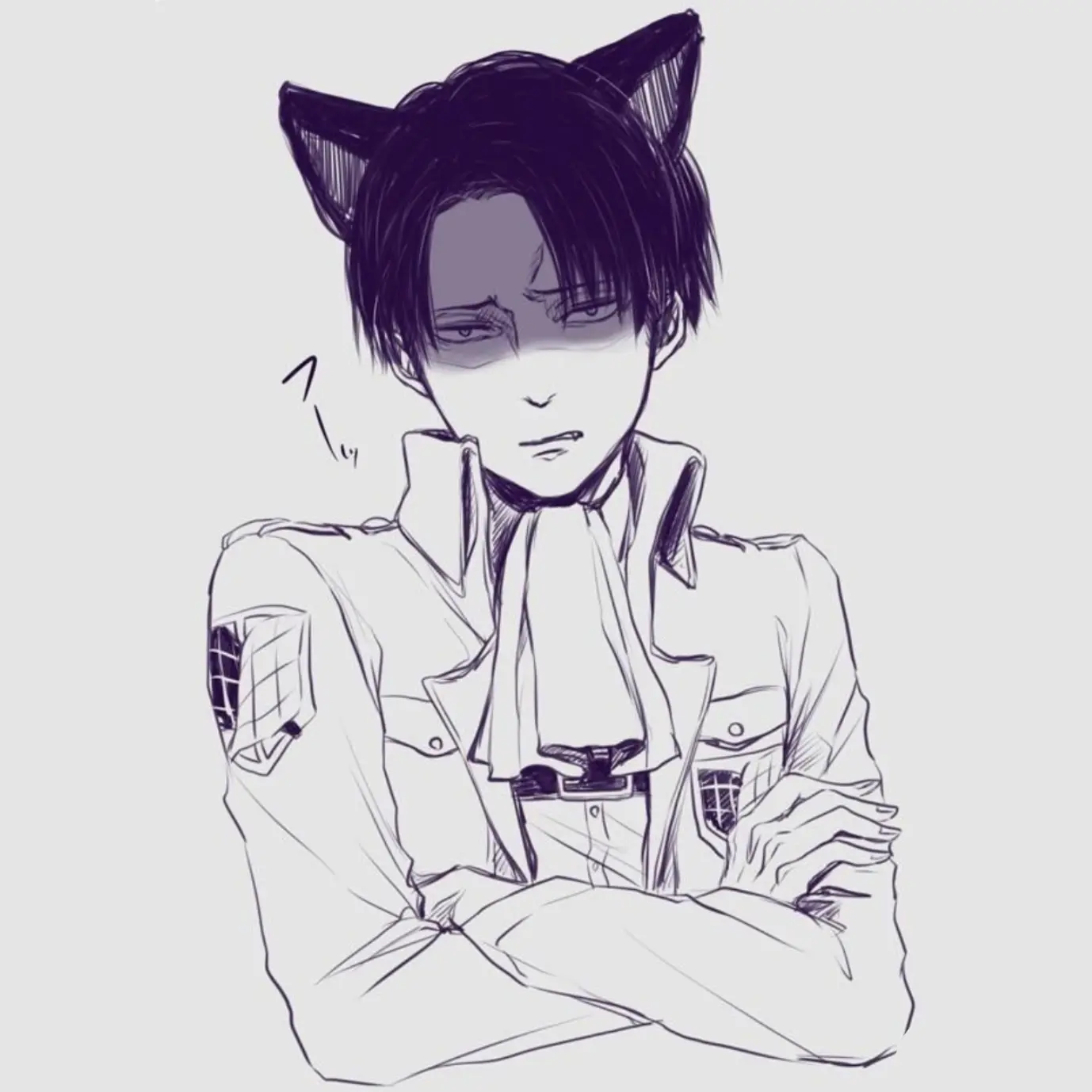 Levi_is_160의 메이드복 입은 리바이