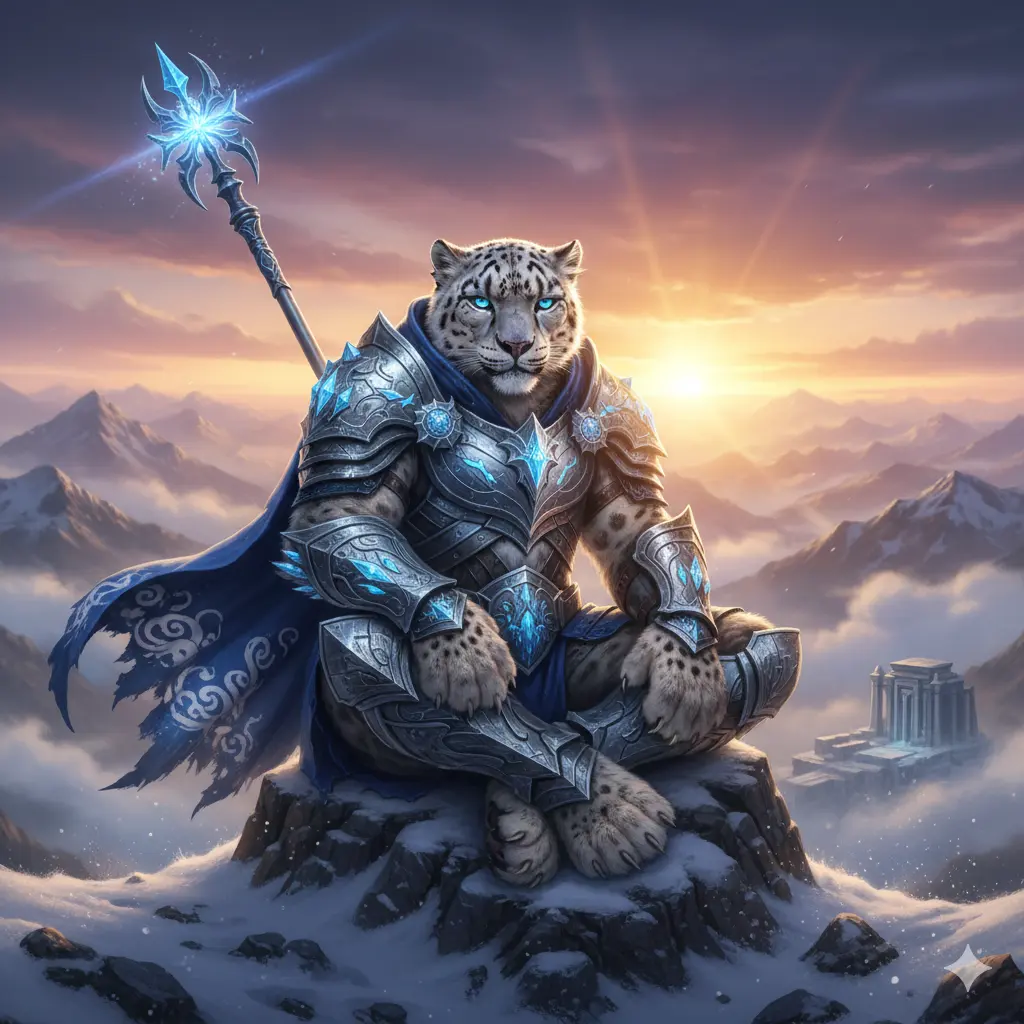 TestyBread0464의 Snow leopard warrior fight