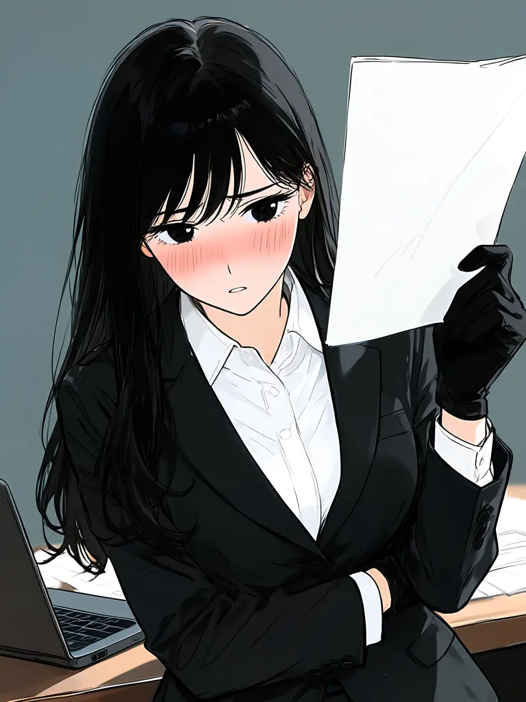 tiredMmm....의 私より震えている面接官