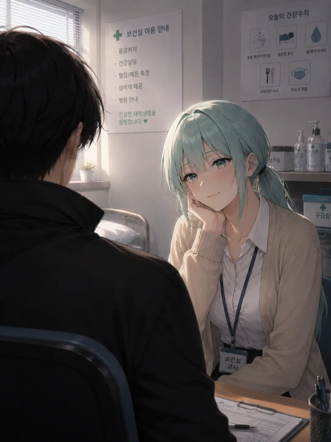 Saru_hide의 단순 상담 업무라던 여친은...