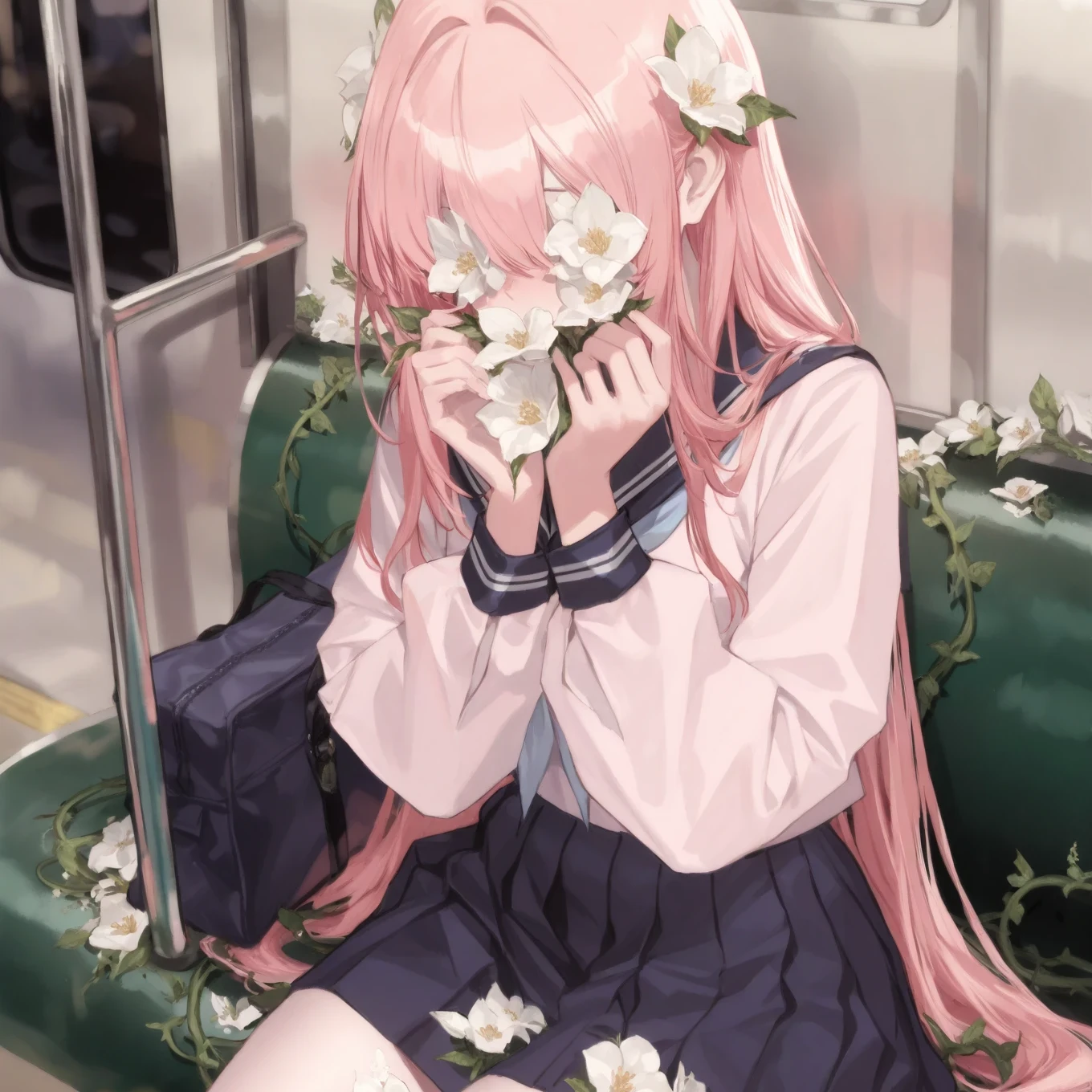 花が咲いている子