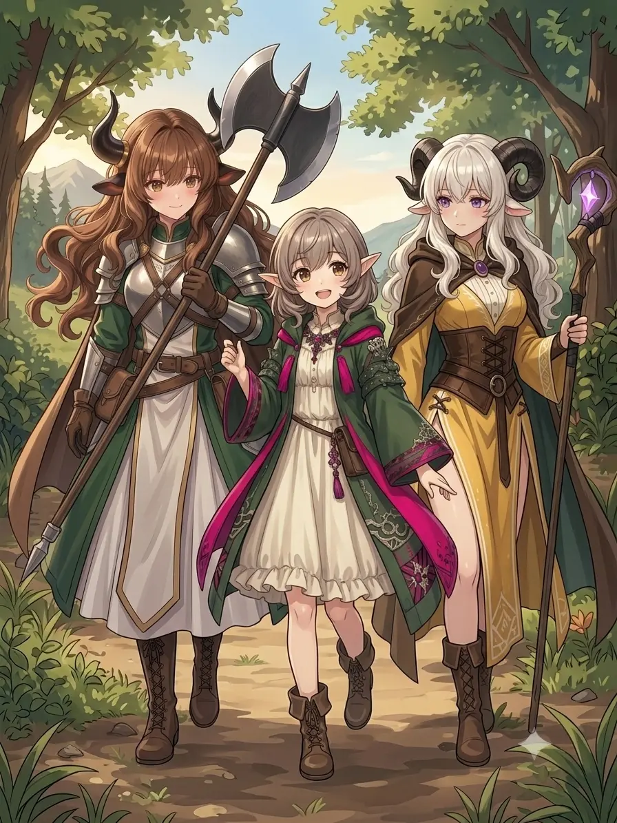 OrnateAnime9025의 Save a Dying Party, Get a Harem!