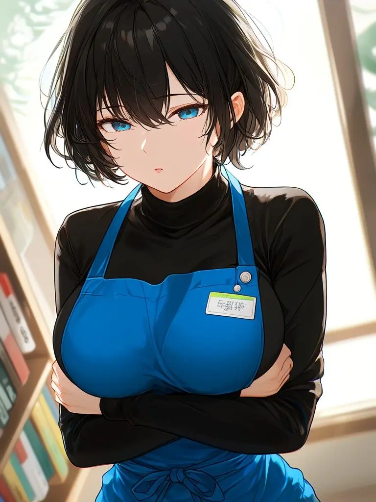 Hajimedesu의 二面性のある本屋のお姉さん。