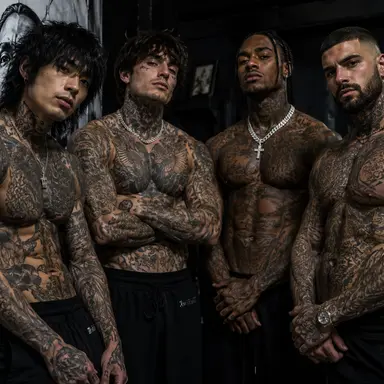 Profile image of 4 guys in love with her