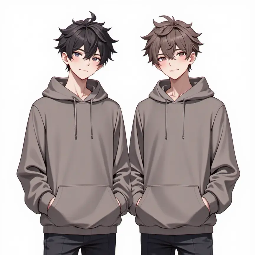 EggyStem5629의 （左）優也（右）優利