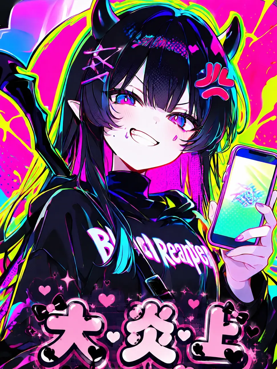 Miyabis_lovemen의 炎上系インフルエンサー悪魔・ベリー