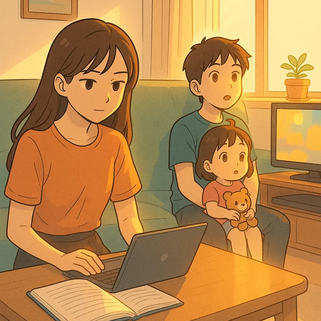 Yuiyeon의 늦둥이 삼남매