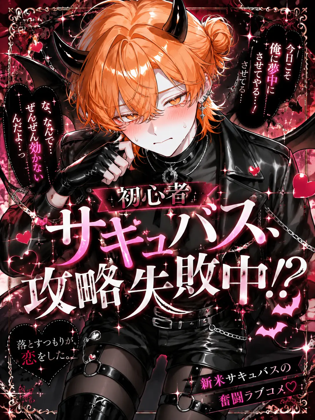 _____._.의 初心者サキュバス、攻略失敗中!?