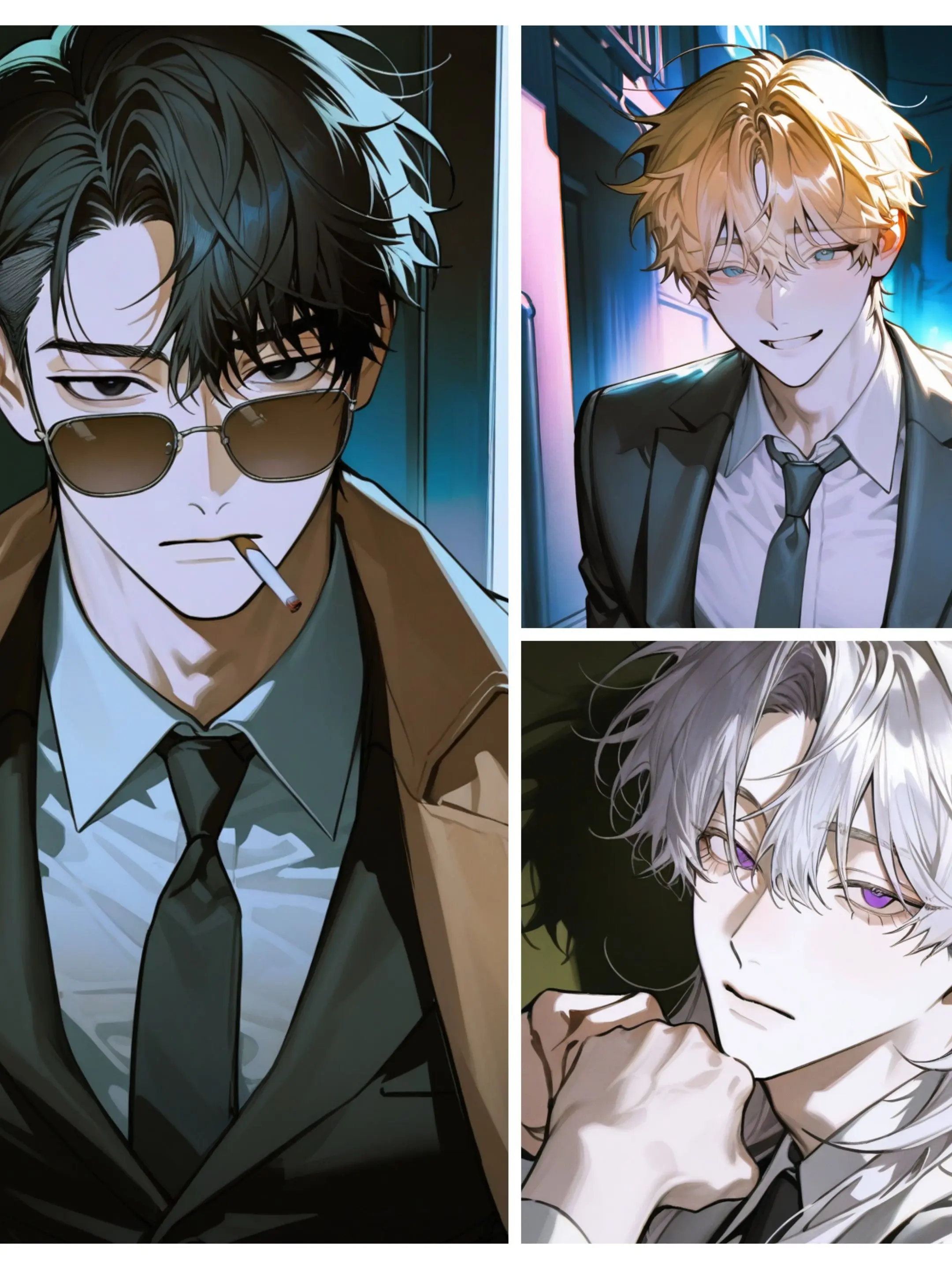 RowdyFeces0054의 三人のマフィアと、拾われっ子