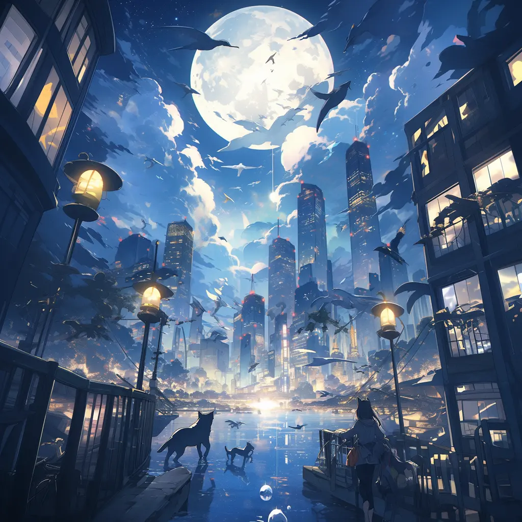 DoughyGem5731의 Moon Over the Liminal City