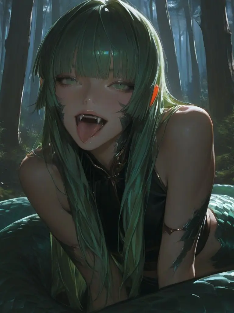 Tamagokaketagohan의 森の蛇