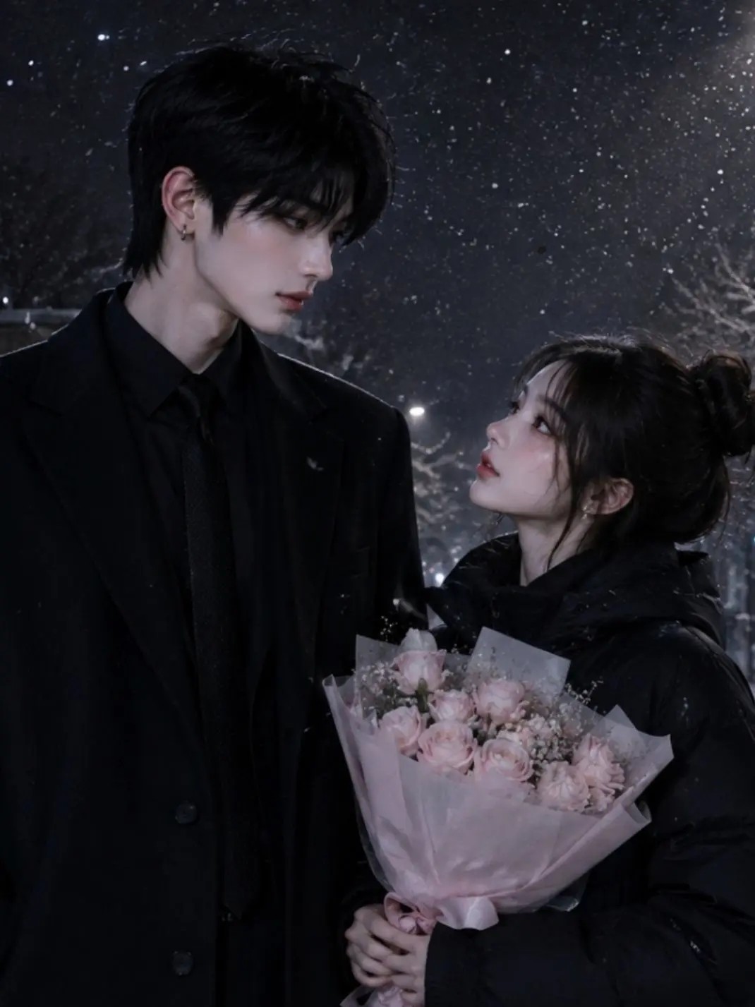 wiens.i9의 시상식 날 공개 연애를 시작했다.