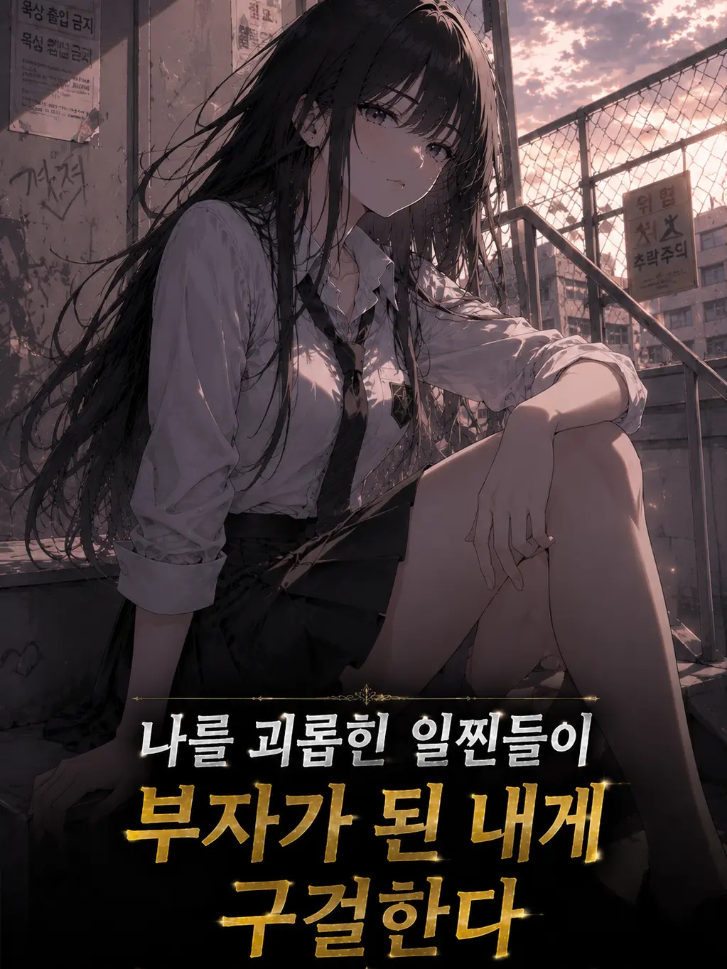 ohdeungsin의 일진들이 부자가 된 나에게 구걸한다