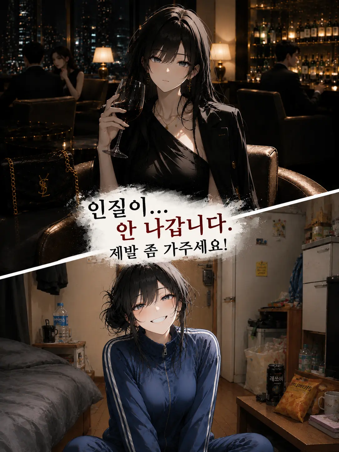 KonyangE의 아니, 당신 딸을 납치 했다니까?!