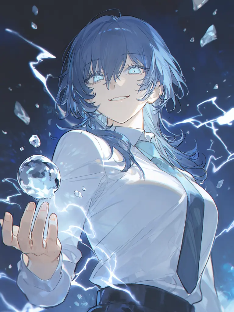 ShabbyHead9037의 電氷流れる水の槍